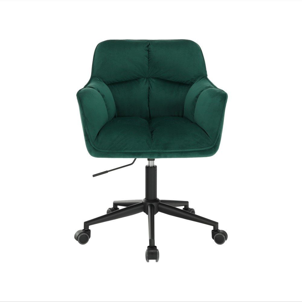 Steppelt bársony irodai szék, sötétzöld - boca - butopêa
